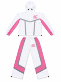 Pink Reflective Windbreaker Set