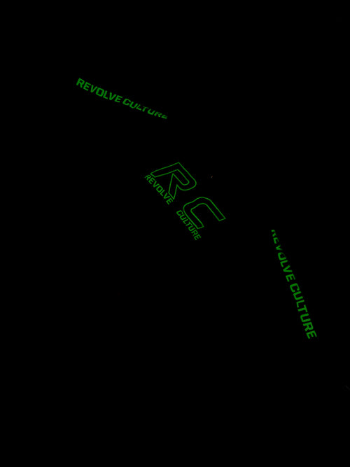 RC Glow Hoodie - BLACK